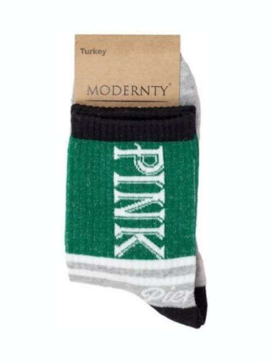 Modernty Дамски Чорапи Dark Green 1Пакет