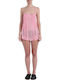 Pepita Winter Damen Nachthemd Corallo