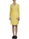 Pepita Winter Women's Robe Yellow