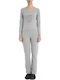 Pepita Winter Damen Pyjama-Set Perla
