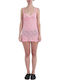 Pepita Winter Damen Nachthemd Corallo