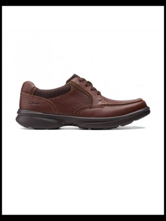 Clarks Bradley Vibe Leder Herren Freizeitschuhe...