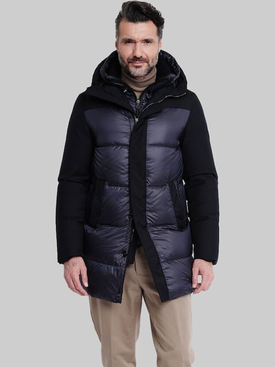 AGF Geacă Puffer Albastră