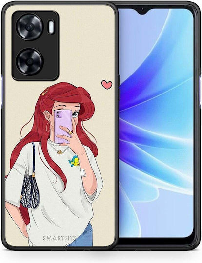 Smartfits Walking Mermaid Back Cover White (OnePlus Nord N20 SE)
