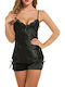 La Lolita Amsterdam Women's Pyjamas Set Black Agnes