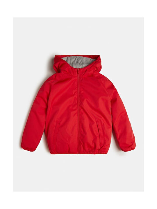 Guess Kids Casual Jacket Red