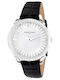 Pierre Cardin Pigalle Damen Uhr mit Schwarz Lederarmband