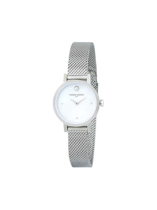 Pierre Cardin Canal St Martin Watch with Silver Metal Bracelet