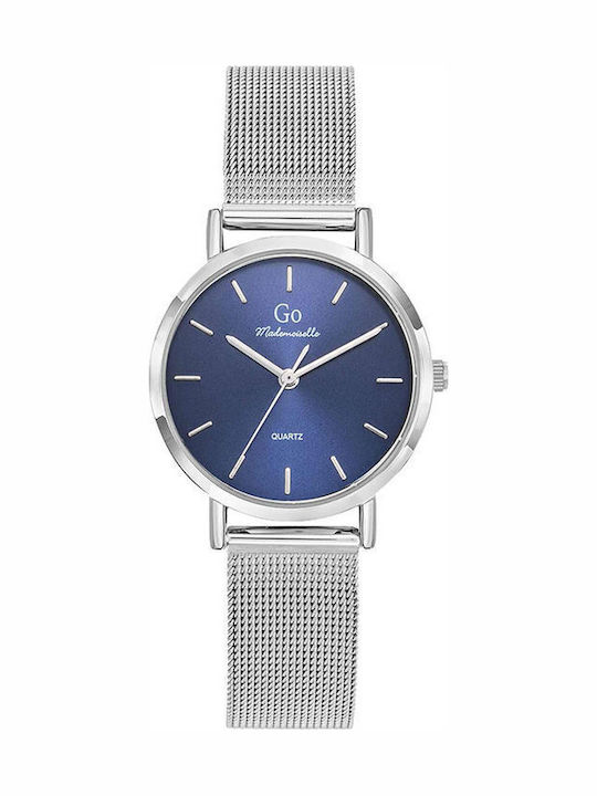 Gocomma Women's Watch with Silver Metal Bracelet