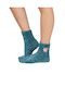 Noidinotte Women's Socks Petrol.