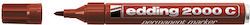 Edding 2000c Ανεξίτηλος Μαρκαδόρος Brown