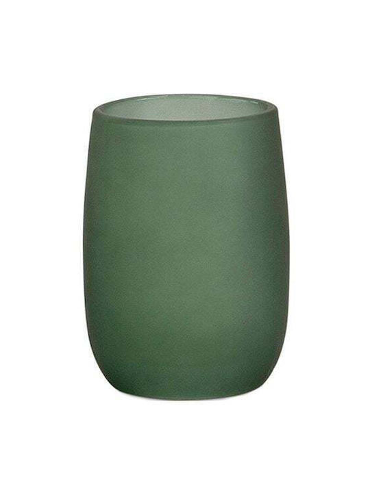 Andrea House Cup Holder Glass Green