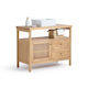 La Redoute Interieurs Waschtisch ohne Waschbecken L100xB50xH80cm Pine tree