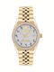 Philipp Plein Damen Uhr mit Gold Metallarmband
