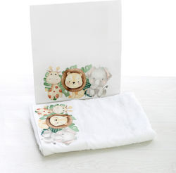 Bellissimo Christening Oilcloths Set with Animals Theme