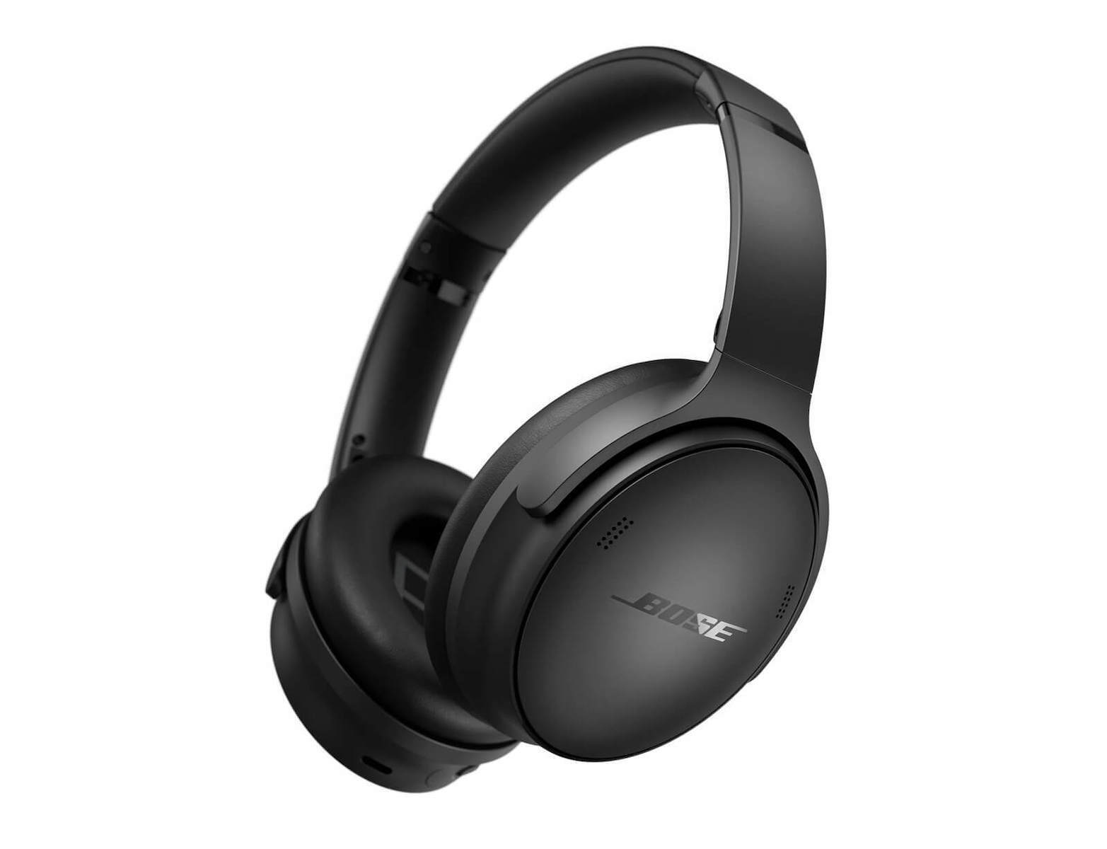 Bose QuietComfort Ασύρματα / Ενσύρματα Over Ear Ακουστικά με 24 ώρες Λειτουργίας και Quick Charge Μαύρα