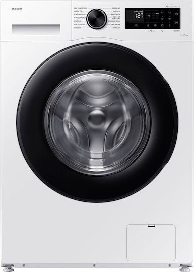 Samsung Πλυντήριο Ρούχων 9kg με Τεχνολογία Ατμού 1400 Στροφών Ecobubble WW90CGC04DAELE