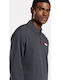 Archive Essentials Polo Long Sleeve Blouse Gray