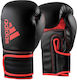 adidas Hybrid 80 Γάντια Πυγμαχίας από Συνθετικό Δέρμα για Αγώνα Μαύρα