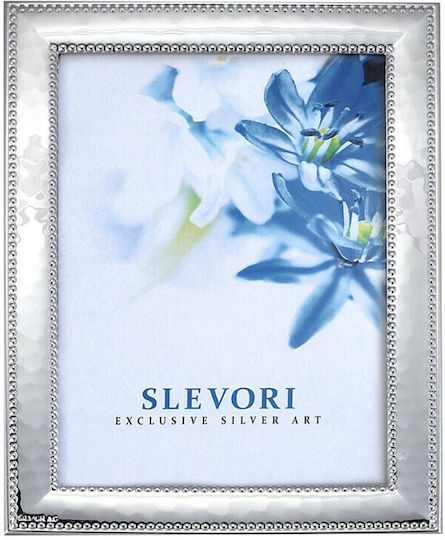 Slevori Slevori Silberner Fotorahmen mit Silbernem Rahmen