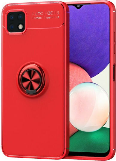Ancus Autofocus Shock Proof Back Cover Σιλικόνης Κόκκινο (Galaxy A22 5G)