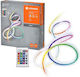 Ledvance LED-Streifen USB 5V RGBW Licht 2.1m Neon Flex mit Netzteil
