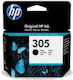 HP 305 Original InkJet Printer Ink Black (HP305CL)