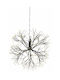 Lianos Illuminated Christmas Figure Ball White 40x40x40cm