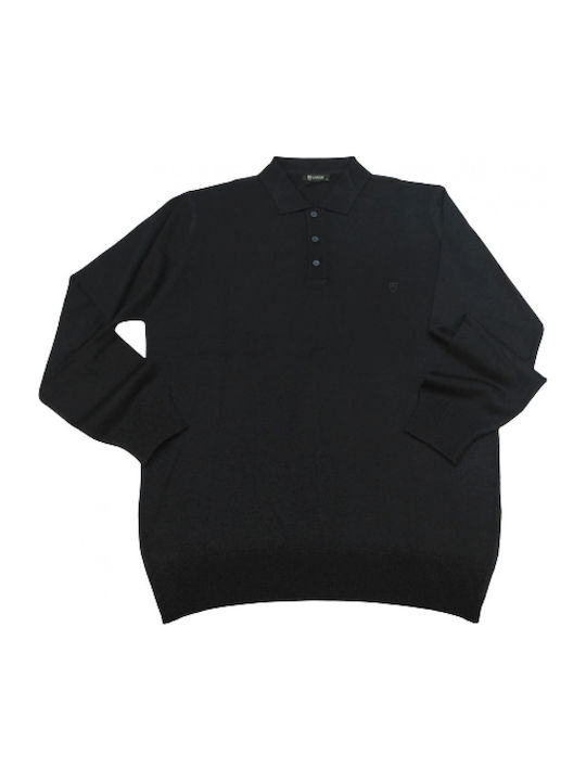 Unique Polo Πουλόβερ Μαυρο