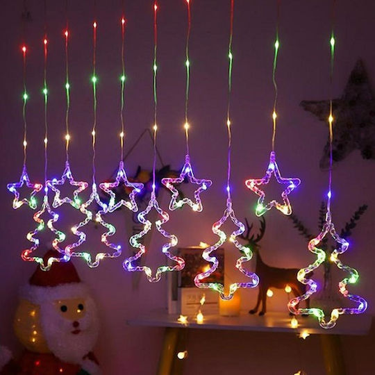 10 Lămpițe LED 3.6m. x 80buc Albe tip Ploaie 1buc