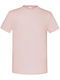 Fruit of the Loom 150 T Men's Short Sleeve Promotional T-Shirt Powder Rose