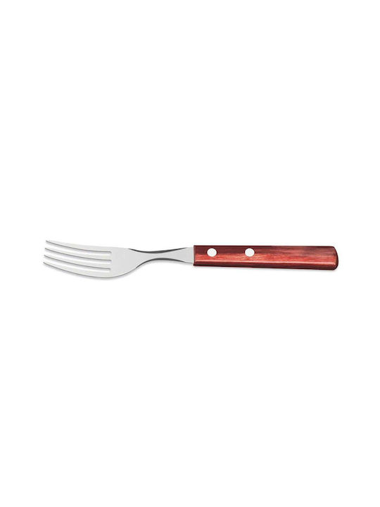 Plastona Inox Fruit/Dessert Fork Brown Cherry