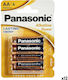 Panasonic Αλκαλικές Μπαταρίες AA 1.5V 4τμχ