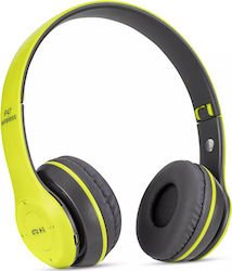 P47 Bluetooth / 3.5mm με 6 ώρες Λειτουργίας Πράσινο / Μαύρο