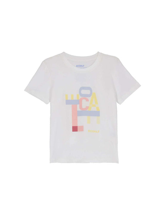 Ecoalf Kinder-T-Shirt Weiß