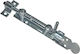 Türgriff & Haken für Vorhängeschloss aus Stahl / Eisen 200mm Silber