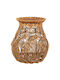 Beauty Home Decorative Basket Wicker with Handles Brown 37x31cm