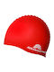 Aquarapid Silicone Adults Swimming Cap Red