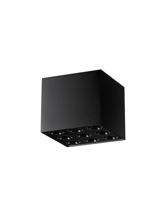 Sollux Einzel LED Natürliches Weiß Spot in Schwarz Farbe