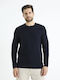 Celio Herren Langarm-Pullover BLUE