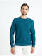 Celio Herren Langarm-Pullover BLUE