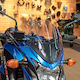 Suzuki Motorcycle Windshield & Windscreen Tinted Visor for Suzuki GSX-S 750 TZDF-512-SMOKE