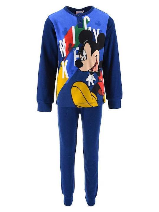 Superheroes Kids' Pajamas Winter Navy