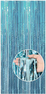 Ύψος Curtain for Party in Light Blue color