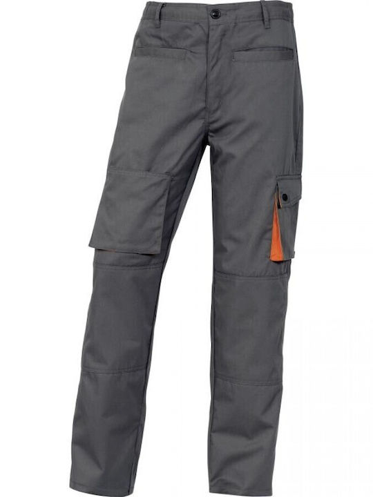 Delta Plus Work Trousers Gray