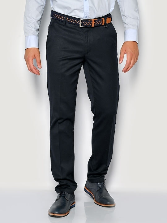 Sogo Men's Trousers in Regular Fit Marine