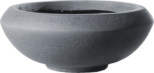 Supergreens Γλάστρα Πήλινη Γκρι 55x55εκ.