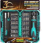 Proskit Set 24 Screwdrivers with 57 Interchangeable Tips