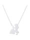 Disney Jewelry Stainless Steel Necklace Chain Beauty Beast Silver