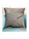 Vasilas Home Sofa-Kissen Grau 45x45cm